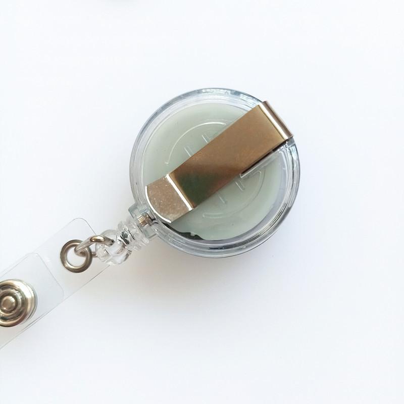 Carretel Retrátil para Crachá Estrela Xadrez para Estudantes Enfermeiras Retrátil Trabalhador Mulheres Porta-Identidade Escola Cordão Clipe Cartão de Trabalho Médico Clips de Puxar