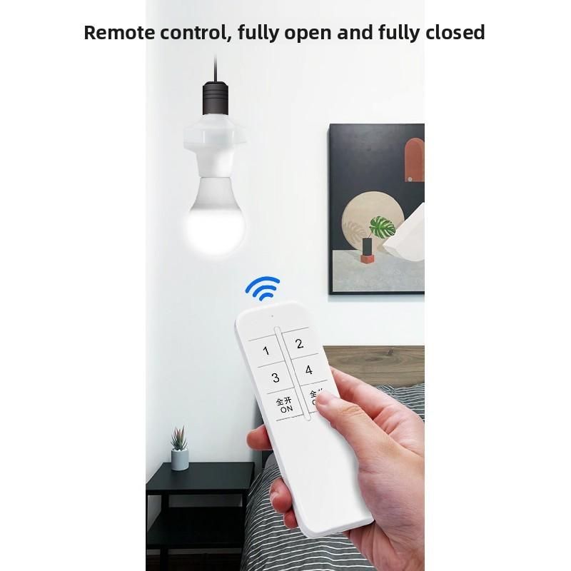 E26 Wireless E27 Remote Control Light Lamp Holders Smart Bulb Tools Adapter