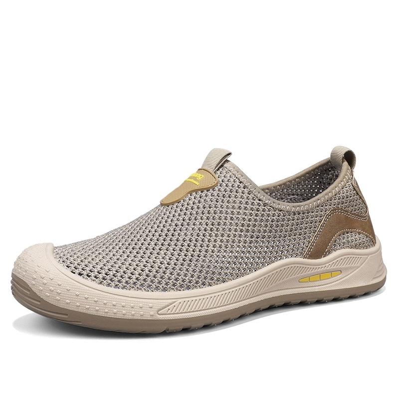 

Новые кроссовки мужские дышащие сетчатые легкие повседневные мужские туфли для ходьбы мужские мокасины для вождения Zapatos Casuales 44