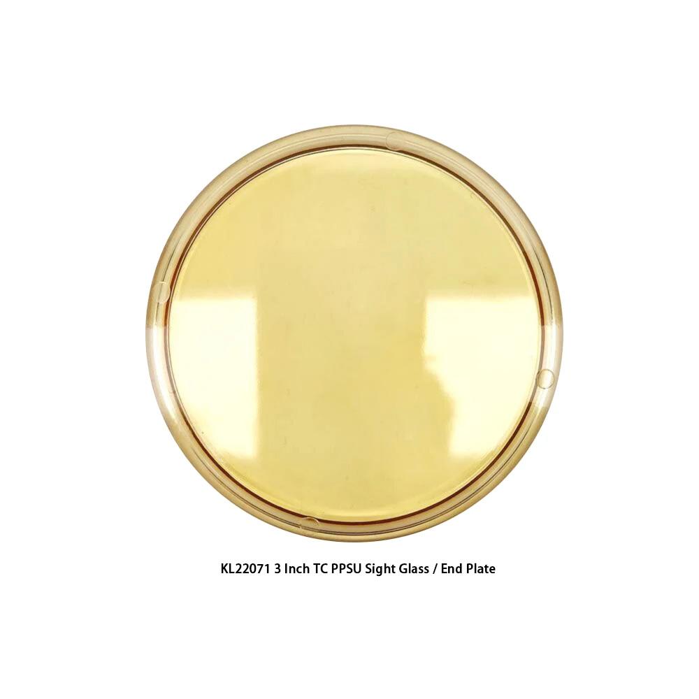 kegland Barware 3/2inch PPSU Sight Glass / End Plate Beer Accessories Home Brewing Bar Tools