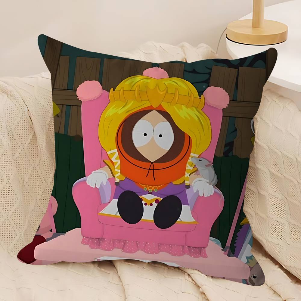 

K-Kenny McCormick Pillow Gifts Home Office Furnishings Bedroom Sofa Car Cushion Cover Case 45x45cm 12x12Inch