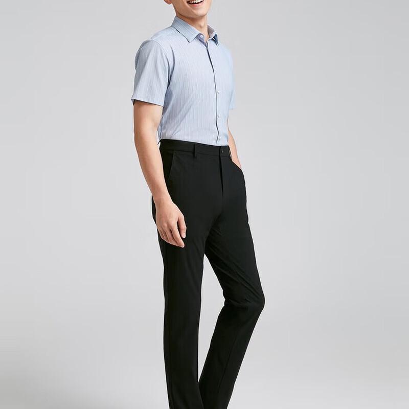 Youngor Men s Striped Short-Sleeve Shirt 39