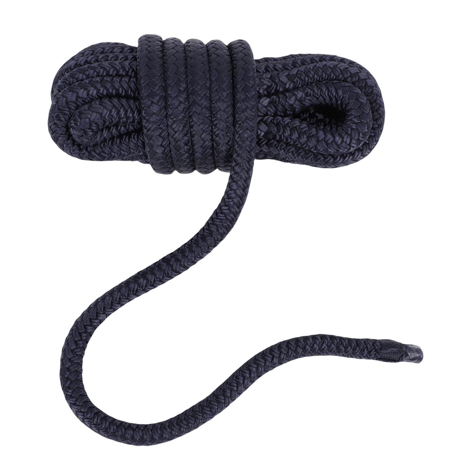 

Dock Line Double Nylon 3Celsius8 Inch X 15ft Marine Grade High Strength Boat Dock Rope for 12in
