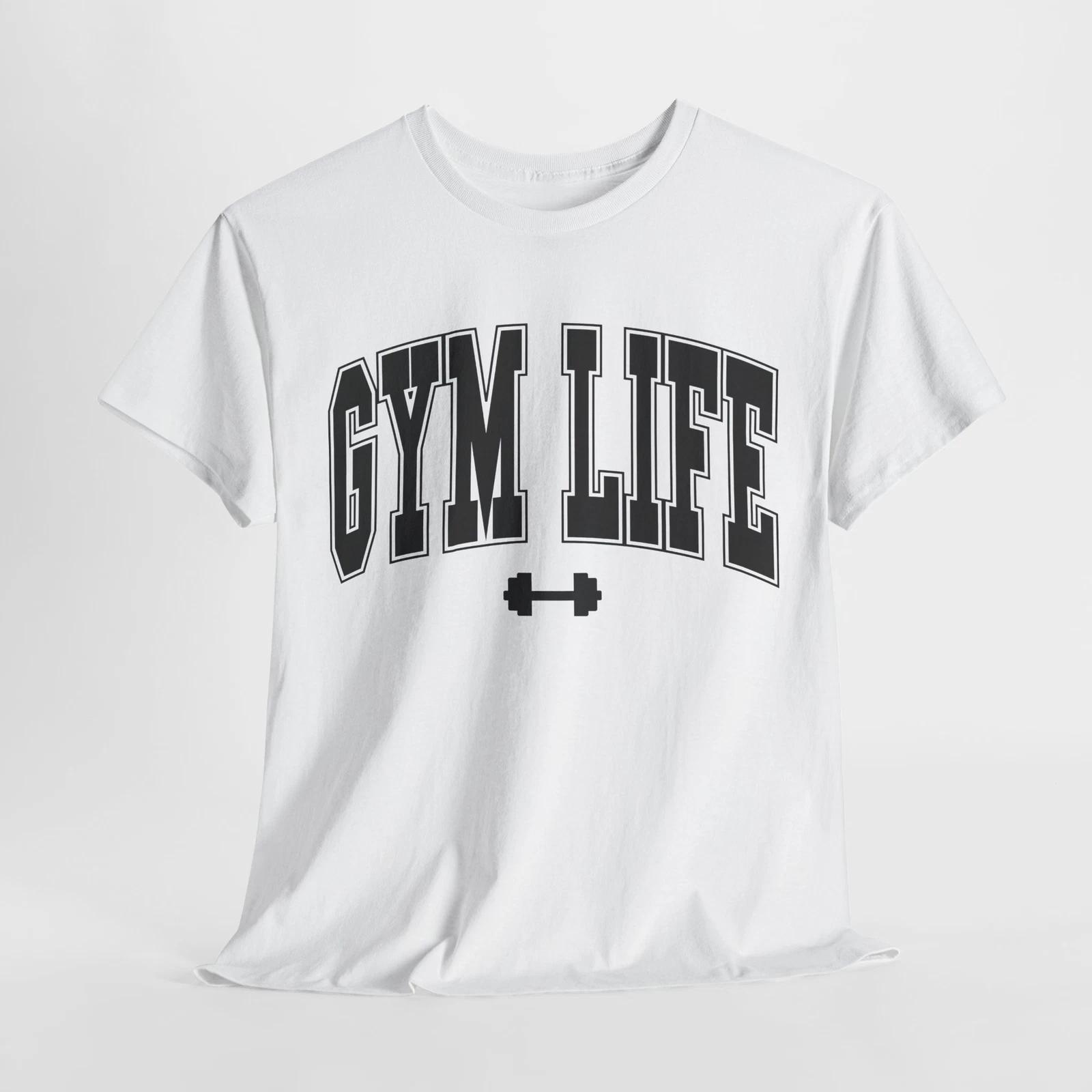 Gym Is My Therapy T-Shirt | Fitness Motivation Tee | Weightlifting Workout Shirt S