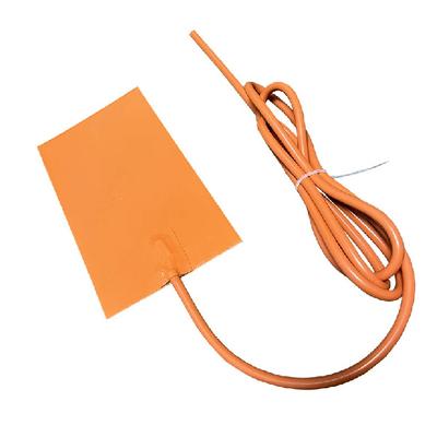90x130mm Thermostat 120 Celsius Engine Crankcase Silicone Heater Pad for Engine Block Tanks Engine Preheating Plate Mat Custom