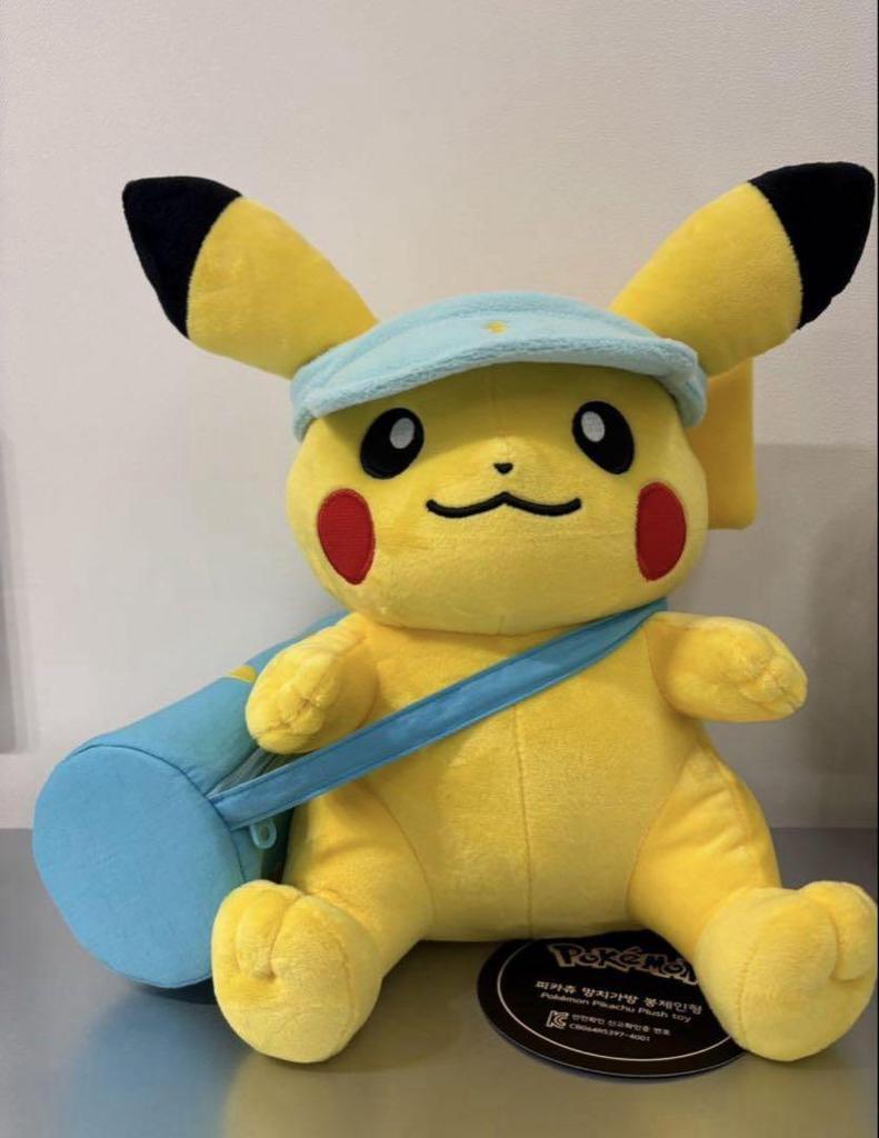 [USED] Pikachu plush toy, Korea exclusive