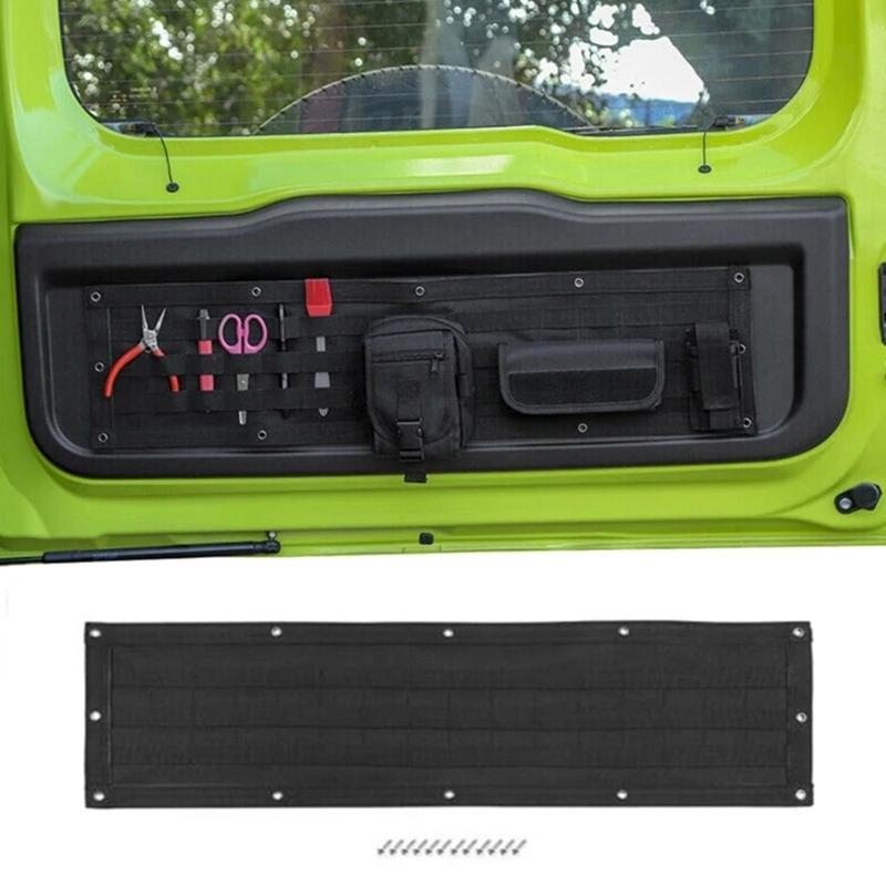 Large Capacity Space Saving Trunk Organizer Luggage Storage Bag Tailgate Organizer for Jimny JB43 JB64 JB74 Easy to Fold