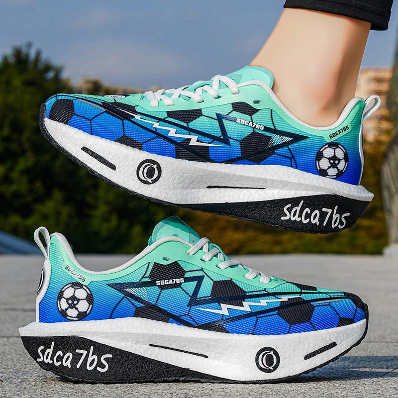 Running Shoes Carbon Board Speciality Marathon Men Sports Outdoor Breathable Lightweight Women's Comfortable Athletic Nonskid Casual Sneakers