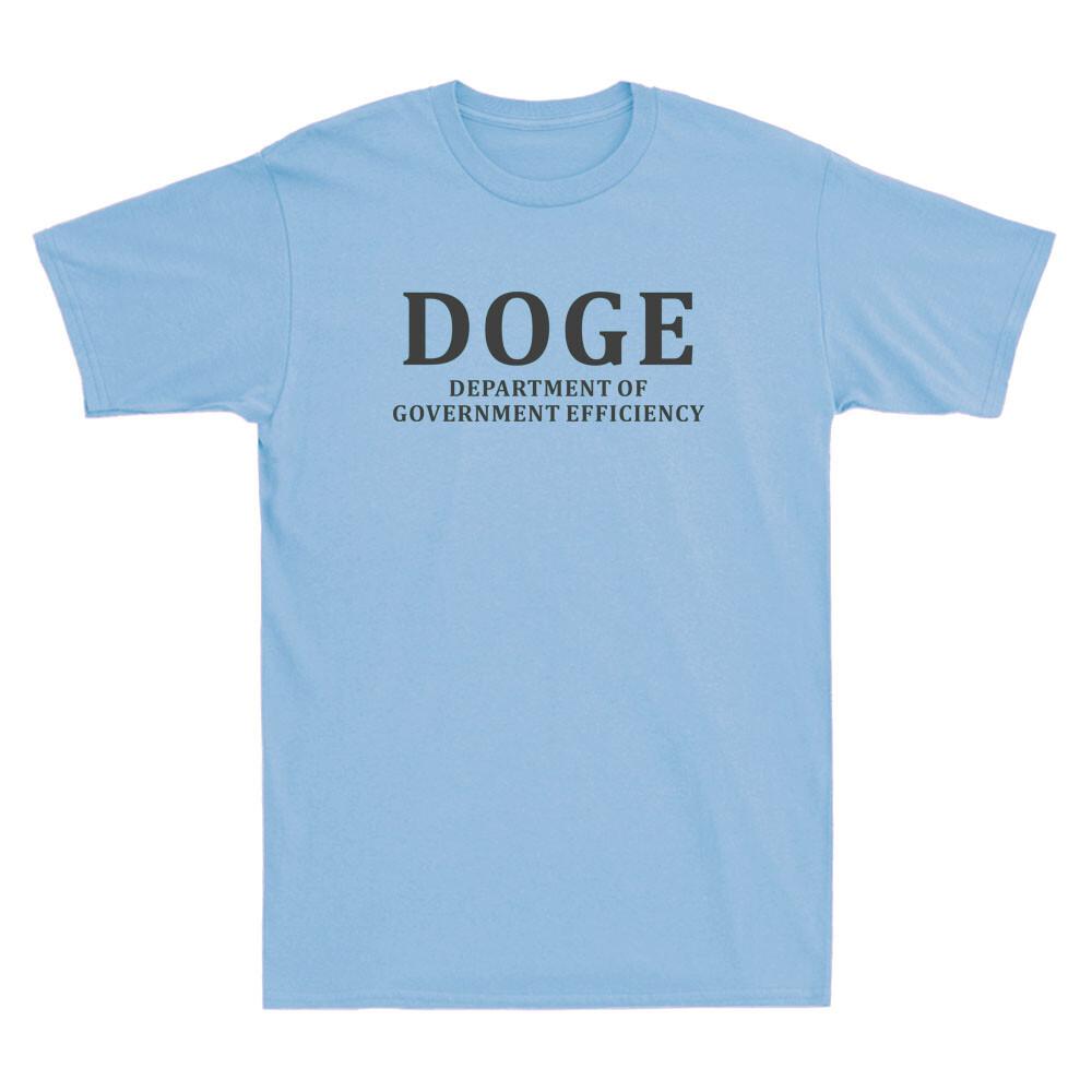 Doge Departunisext Of Governunisext Efficiency Funny Political Quote Unisexs Tshirt New
