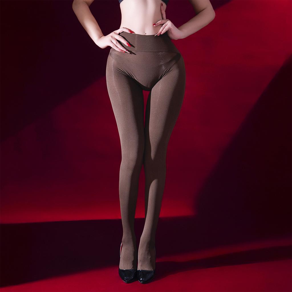 360 Seamless Deep Crotch Velvet Pantyhose Spring Autumn Winter Warm High Elasticity Micro Pressure Seamless Plus Size Thickened