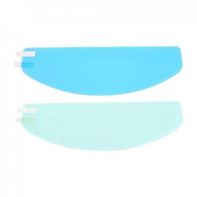 Universal 2 Pcs 9.65" X 3.46" Rain Proof Anti Fog Film Fit For Motorcycle Helmet