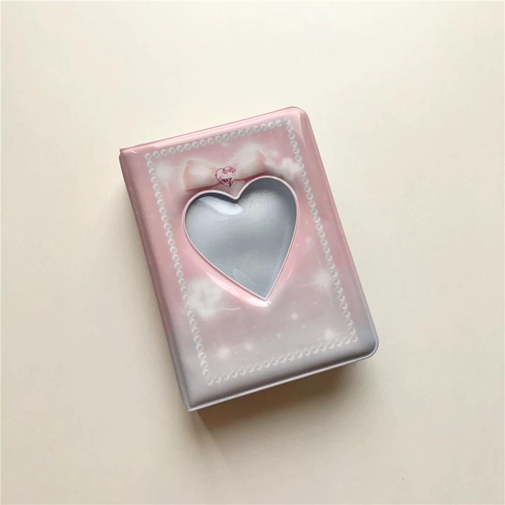 3-Zoll K-Pop Fotokarten Ordner 18 Seiten Idol Fotoalbum Buchbindemaschine Fotoalbum Karten Sammlerbuch Verpackungsmaterialien Set