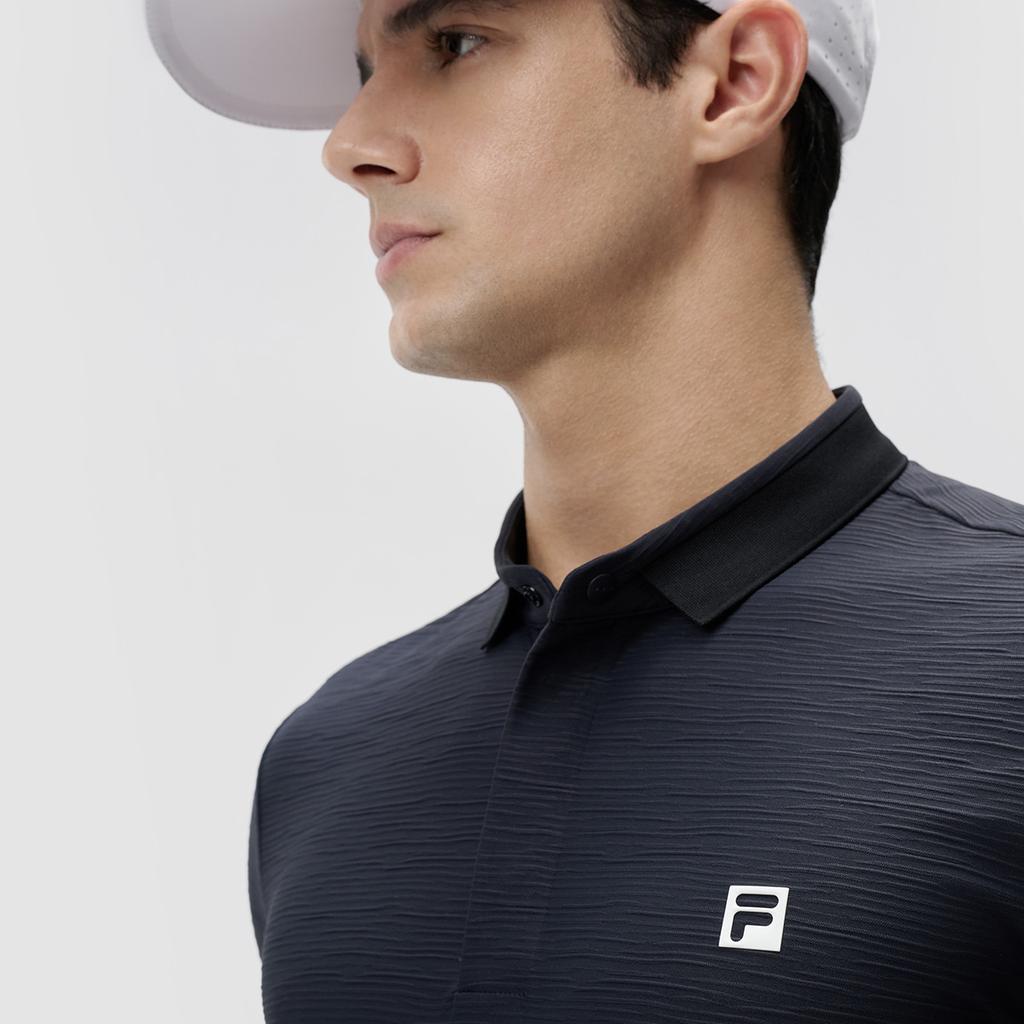 New FILA Polo Shirts Men's Legend Blue A11M435122FNV