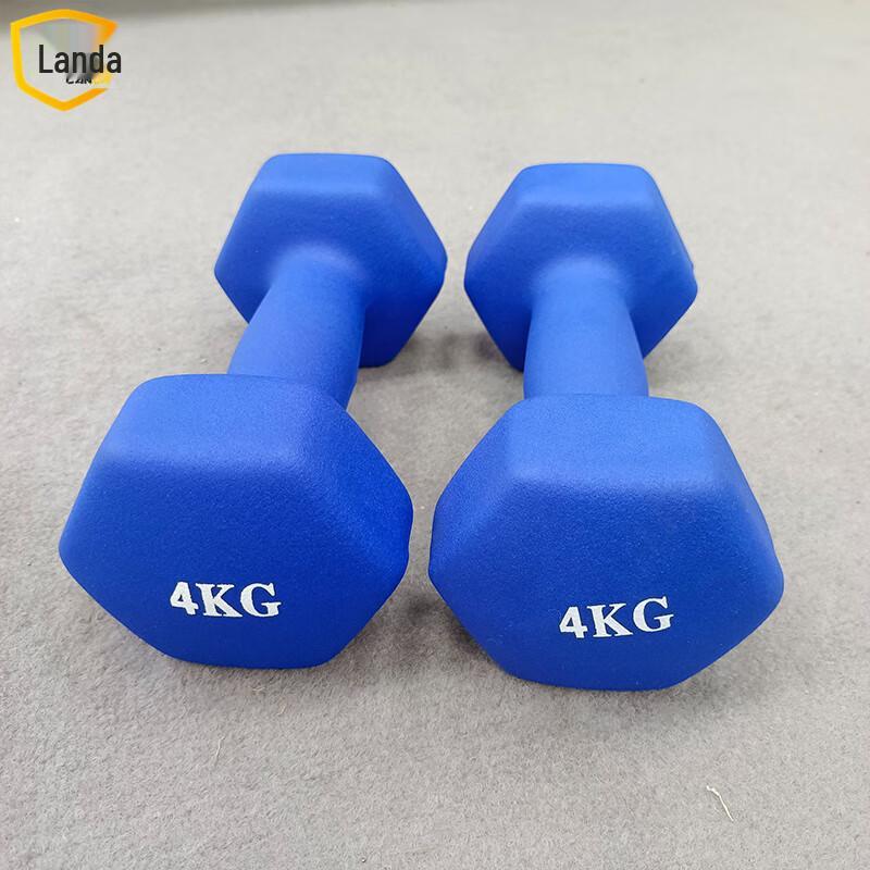Dip-Coated Hexagonal Dumbbells