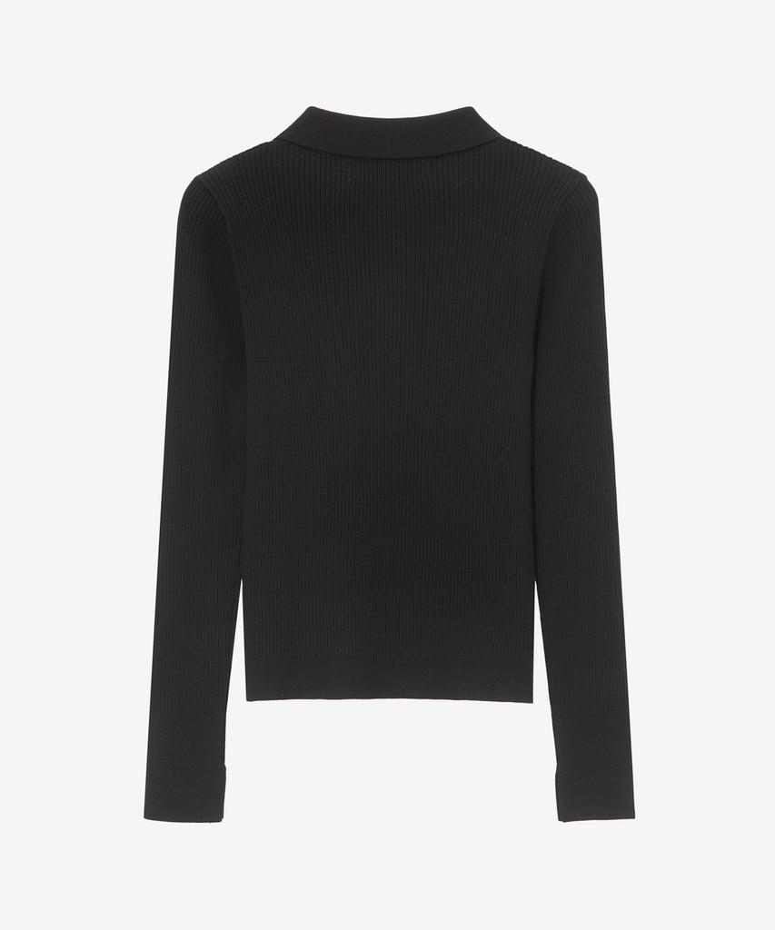 MIND BRIDGE WOMEN [On][W] Slim Fit Ribbed Collar Knit - 4 Colors