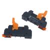 1pc Narrow Type Relay Base LBJ13A Series Precision Manufacturing 5Pin 8Pin 2NO2NC For DC12V/24V/48V AC24V/110V/220V
