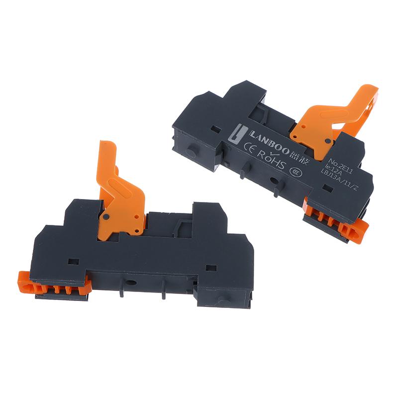 1pc Narrow Type Relay Base LBJ13A Series Precision Manufacturing 5Pin 8Pin 2NO2NC For DC12V/24V/48V AC24V/110V/220V