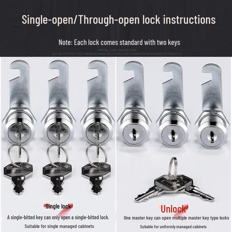 Cabinet and Drawer Lock Cylinder