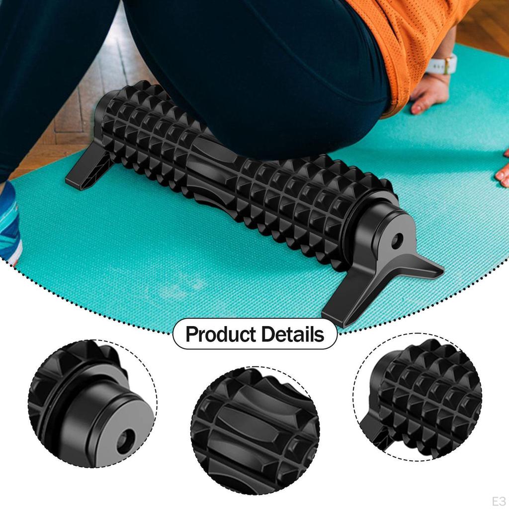 Faszienrolle mit Ständer Tiefengewebsmassage für Muskelmassage, Heim-Fitnessstudio