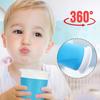 Moderne Nützliche Kinder Fütterung Wunder Baby Lernen Sicher Auslaufsicher 360 Grad Training Trinkbecher Flasche Mit Griffen