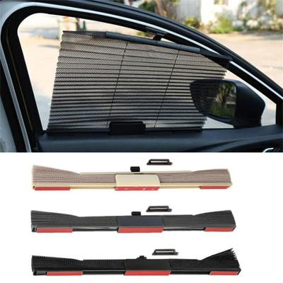 Auto-Seitenfenster-Sonnenschutz, schwarz, UV-Schutzvorhänge, Auto-LKW-Sonnenschutznetz, universelle einziehbare Autofenster-Sonnenblenden