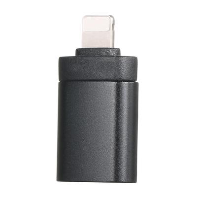 OTG Adapter Portable USB2.0 Adapter Mini Size Aluminum Alloy Material Plug and Play Wide