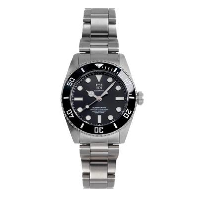 NOVÝ model Hyakuichi 38mm 20 ATM voděodolné automatické hodinky s keramickou lunetou, mechanické hodinky s automatickým nátahem, černé [HYAKUICHI 101] No.16N Diver's