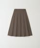 THERYE Pintuck Pleats Midi Skirt(Brown)