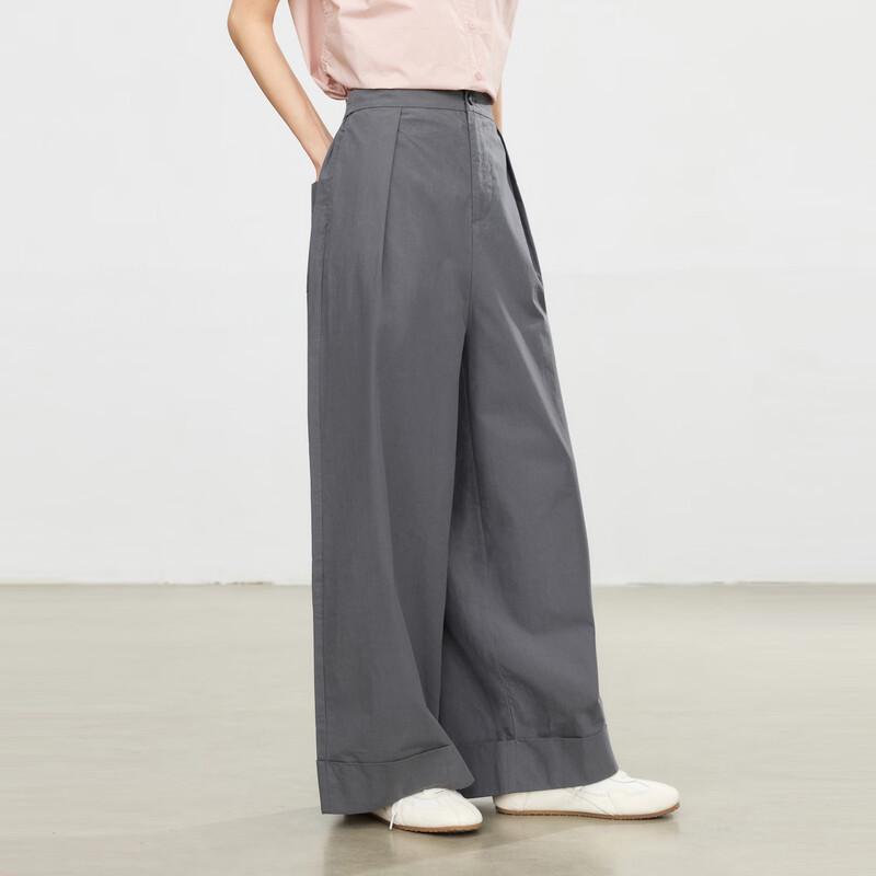 Elva  Island Women s Retro Casual Straight-Leg Pants XS