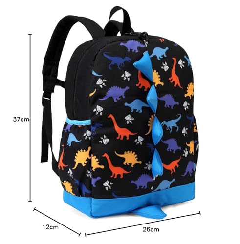 VASCHY Kids' Backpack, Lightweight Backpack for Boys, Elementary School, Kindergarten, and Preschool, A4 Size, Perfect for School Trips and Daycare, C