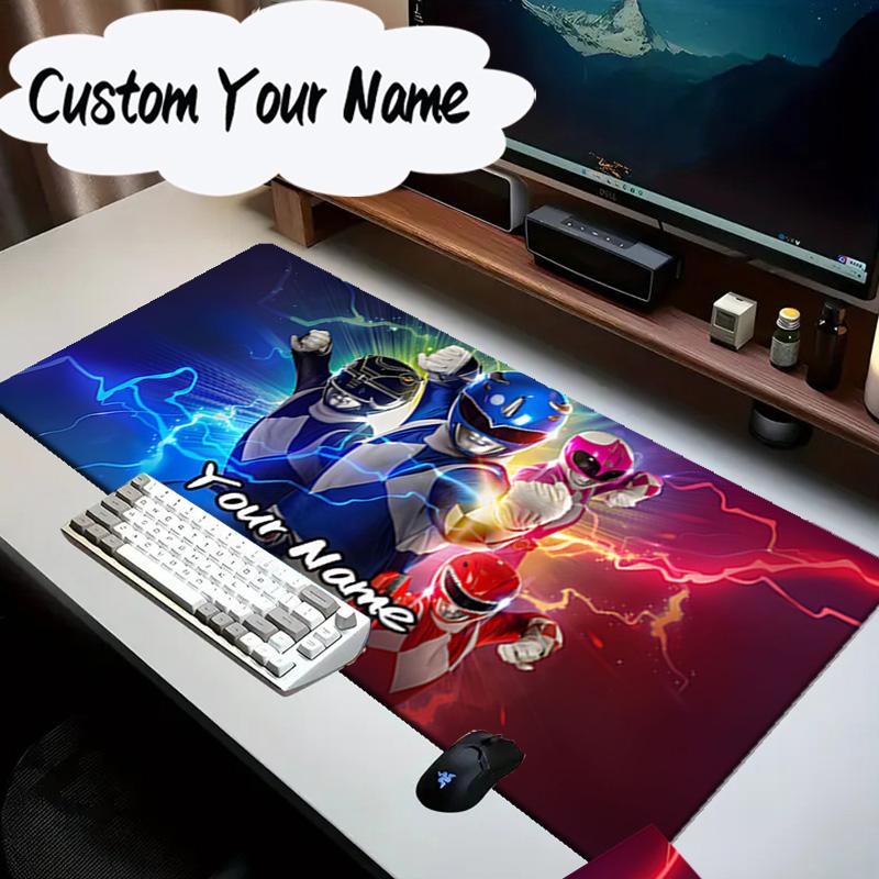Custom Name Mouse pad Rangers Team-up Mouse pad, Gaming Mouse Pad, keyboard pad, Desk Decor for computer notebook Fan Birthday Gift