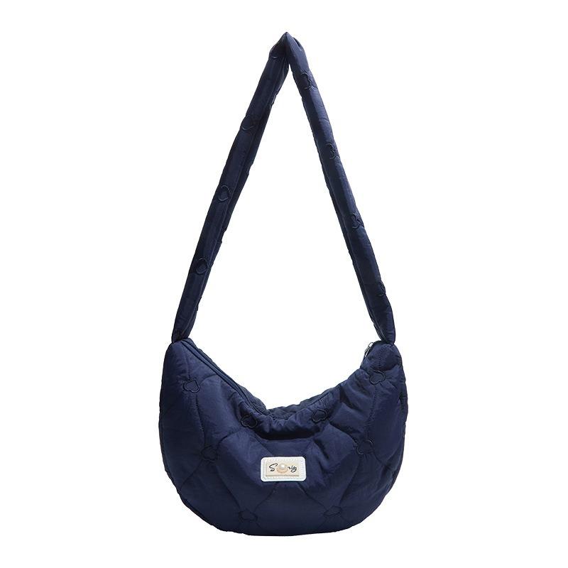 New cloud bag niche large capacity dumpling bag messenger bag bag down bag large bag tote bag women