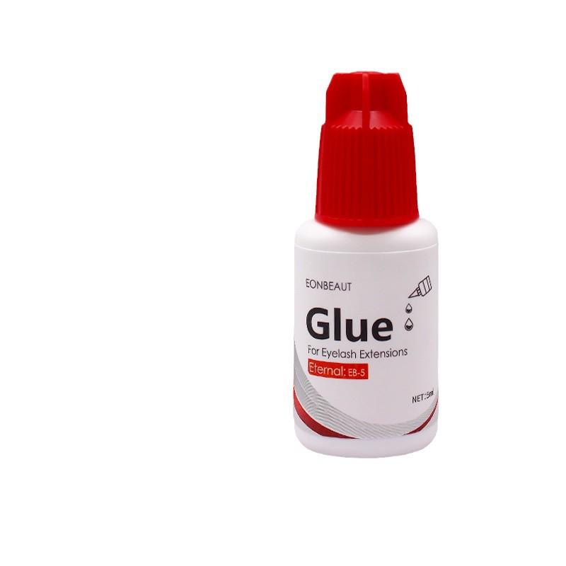 Korea Eyelash Extension Glue - Fast-Drying Black Adhesive for Professional Use, 5ml