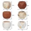 Transfer Water Art Gardening Ceramic Nordic Flower 2pcs Pots Decorations Office Supplies Vase Creative Succulent Gardening Home