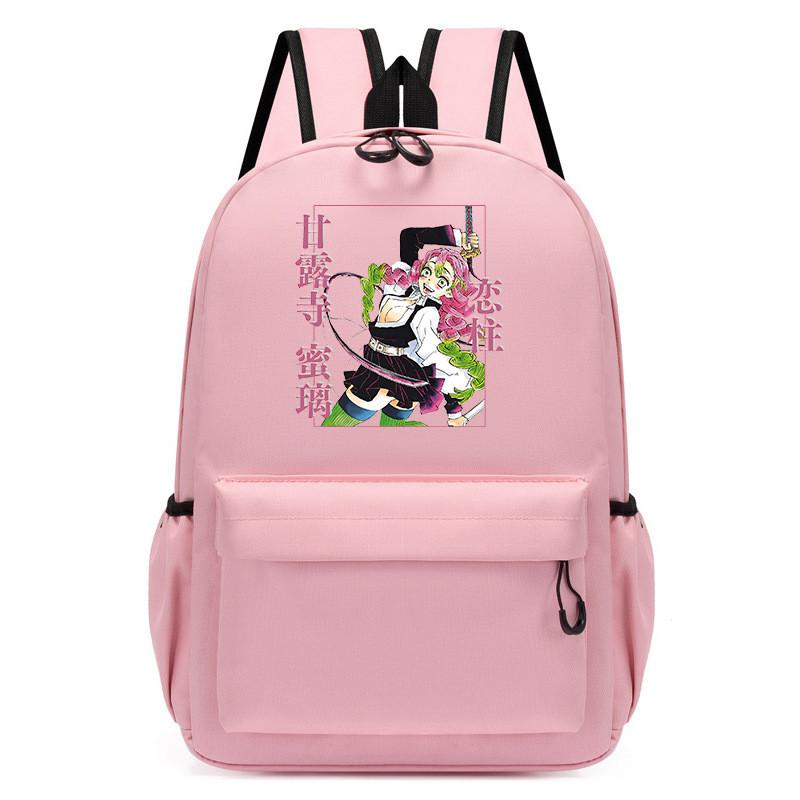 Demon Slayer Casual Backpack Student School Waterproof Small Cartoon Bag