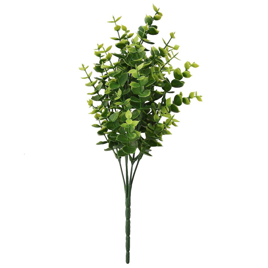 

Пластикова штучна рослина Трава Зелена рослина Дім Офіс Весільна вечірка Декор grand eucalyptus