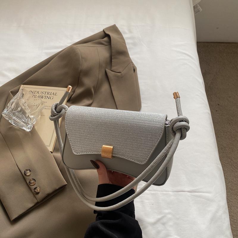 Bag women's summer new fashion trend baguette bag retro armpit bag fashion shoulder bag