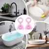 2Pcs/set Silicone Drain Stopper With Leakproof Sink Drains Plug Bathtub Replacing Stopper  Leakproof Sink Drains Plug