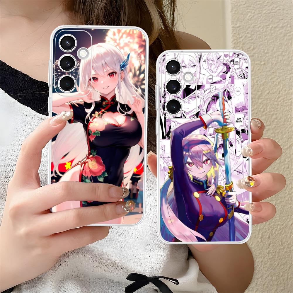 Mato Seihei No Slave Uzen Kyouka Phone Case for Samsung Galaxy S25 S24 S23 S22 S21Plus FE Ultra Clear Colorful Cover Pretty
