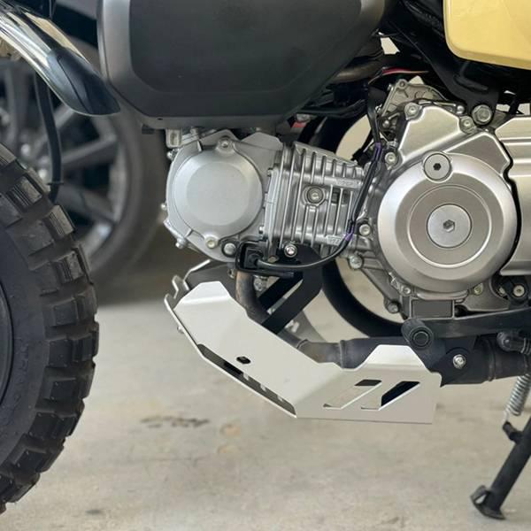 

Black Metal Motorcycle Engine Base Protector Set None