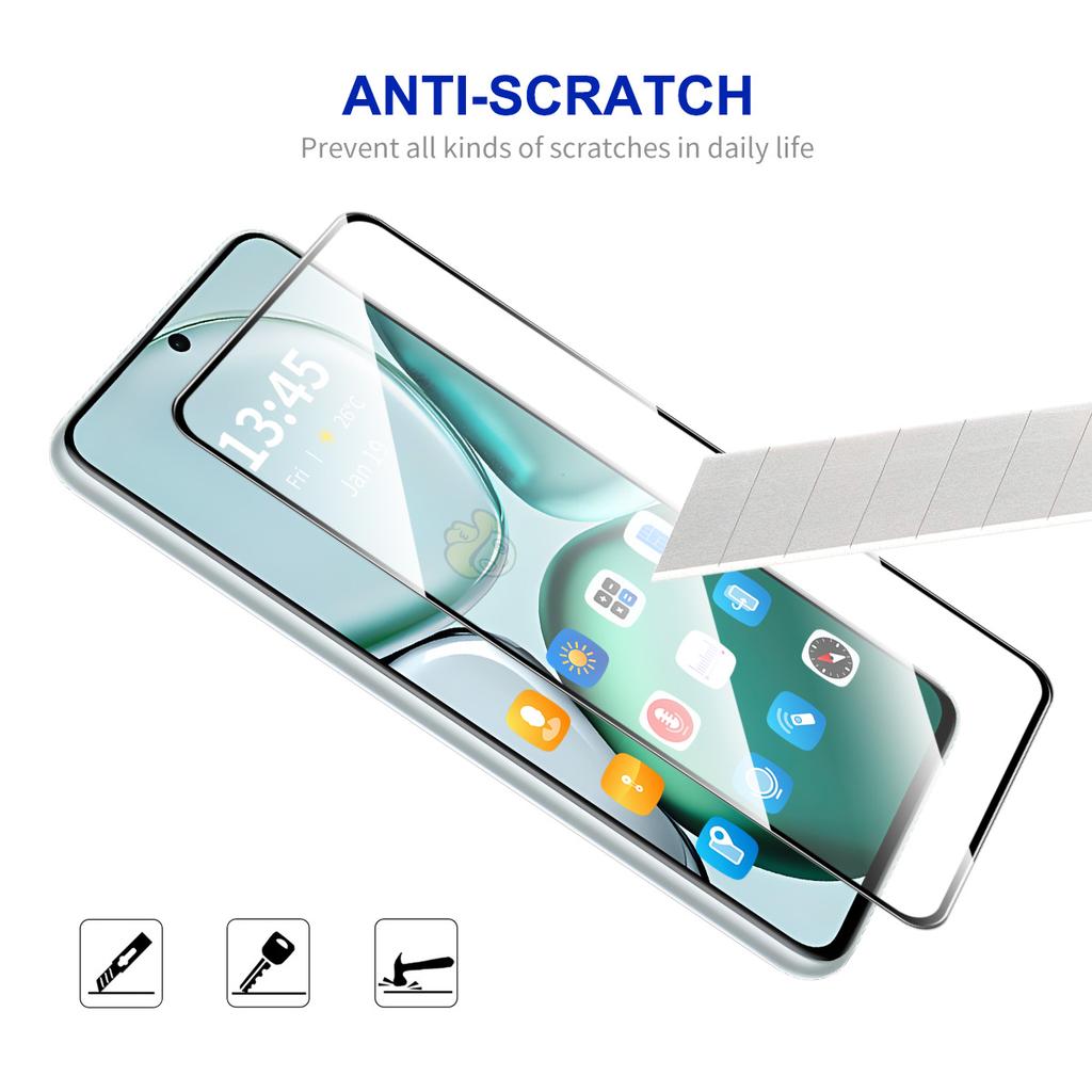 For Xiaomi Redmi K80 Ultra 5G Screen Protector Silk Print 0.18mm Tempered Glass (Fingerprint Unlock)