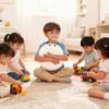 Dumpling Sensory Squeeze Toy for Realistic Play and Stress Relief Decompression Dough Gift 4pcs