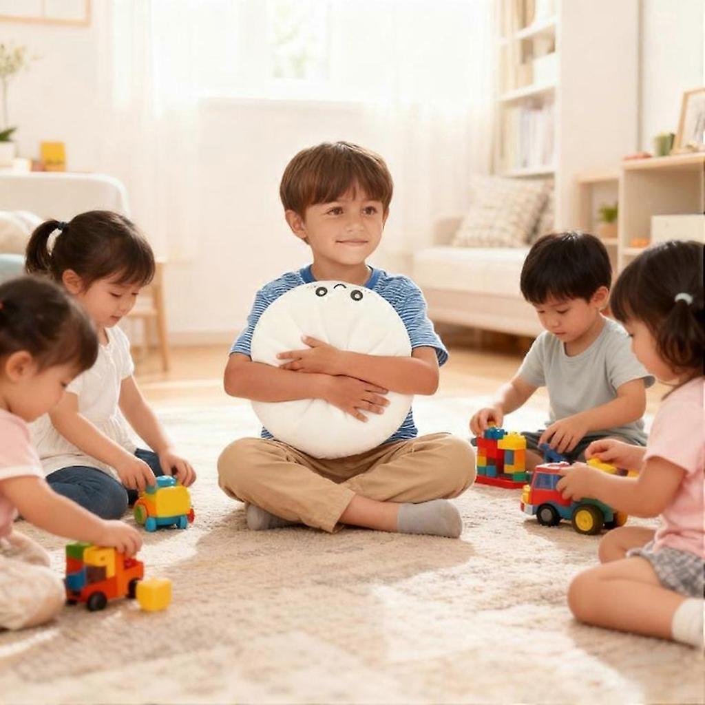 Dumpling Sensory Squeeze Toy for Realistic Play and Stress Relief Decompression Dough Gift 4pcs