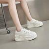 Popular women's shoes autumn and winter new thick-soled heightening little white shoes women's sports and leisure classic versatile purple board shoes