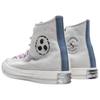 Naruto Shippuden X Converse Chuck Taylor All Star High Sasuke Unisex Sneakers Grey Fossilized Vintage-White A14837C