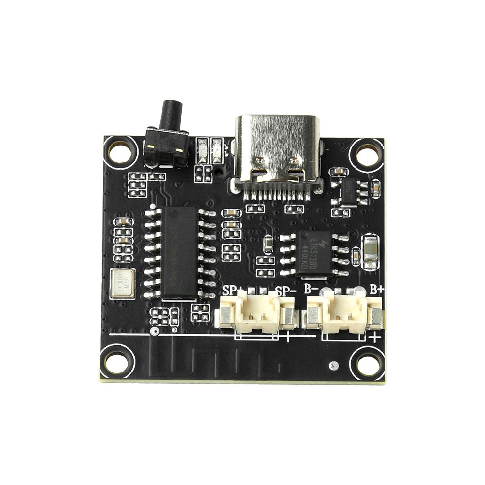 

DC 5V 3W Bluetooth Power Amplifier Module With Type-C Adjustable Tuning Supports TF Card Playback Memory Card Audio Board