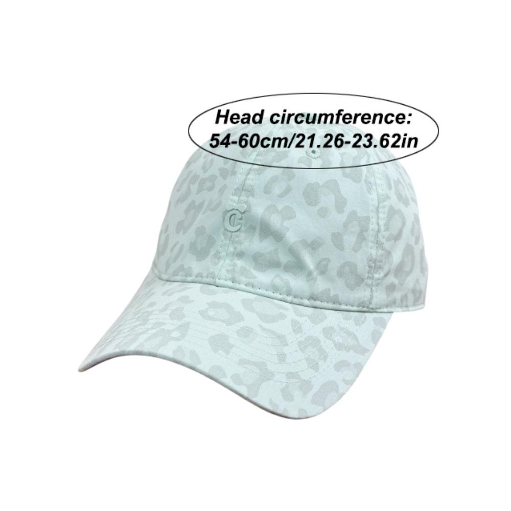 Creative Leopard Print Baseball Cap Sunscreen Peaked Leopard Print Hat Sweet Fashion Cotton Baseball Cap Street