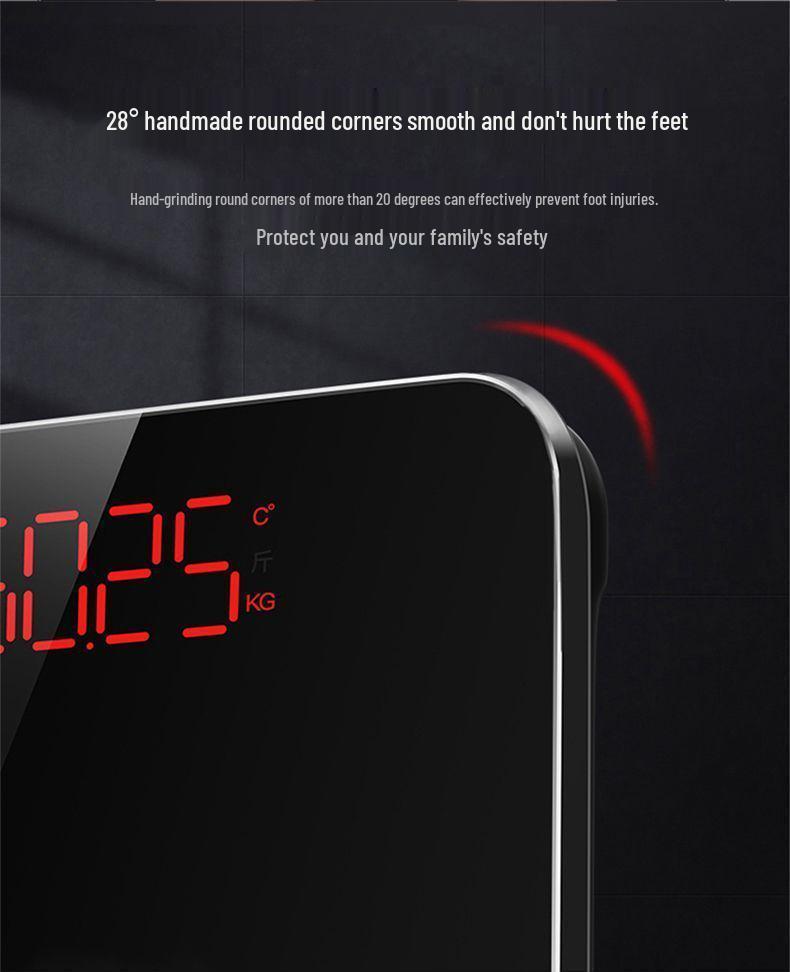 Smart Electronic Body Scale: Accurate Household Health Scale for Adults and Dormitories.