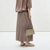 Less 2025 Summer Mulberry Silk Slim Skirt