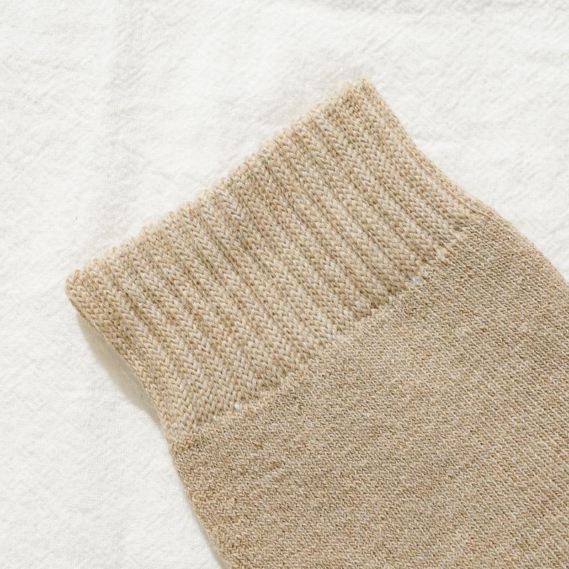 Men's Thickened Cotton Socks Warm Mid-tube Socks Soft Skin-friendly Casual Socks